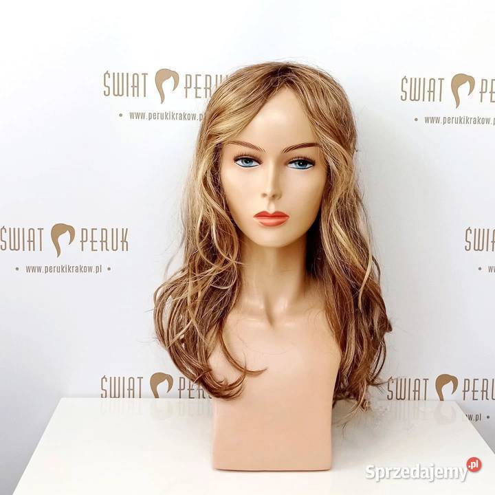 Peruka długa z włosów syntetycznych Grójec Pozostałe mazowieckie sprzedam