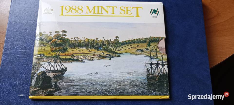 Stare monety 1988 set Australia stan menniczy Lesko