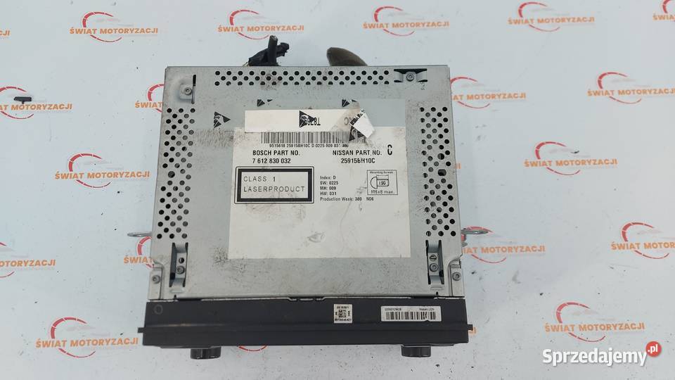 QASHQAI J10 JUKE F15 10r radio CD 25915BH10C Kielce