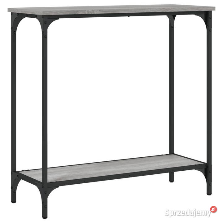 Stolik konsolowy szary dąb sonoma 75x305x75 mazowieckie Warszawa