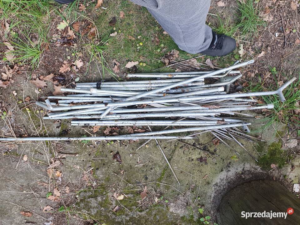 Rurki pręty wciskane ogrodowy stelaż namiotu Pozostałe mazowieckie Warszawa