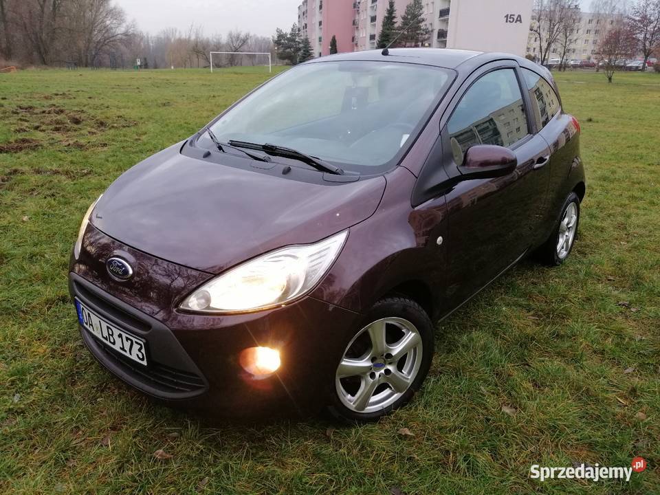 Ford KA 12 Benzyna 70 147 Alu Klima Auto z Danii bordowy Koziegłowy