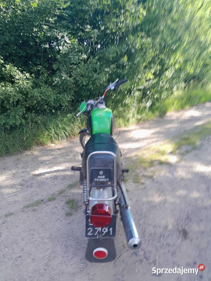 Mz Ts 250 5 biegów w oryginalnym malowaniu bez Rok produkcji 1980