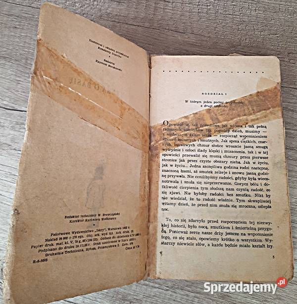 Awantura o Basię wydanie z 1955 r Kornel wielkopolskie Ostrów Wielkopolski