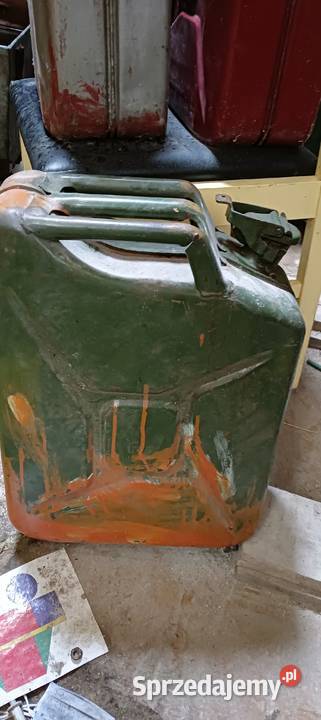 Kanistry 20 l metalowe dolnośląskie Wojnowice