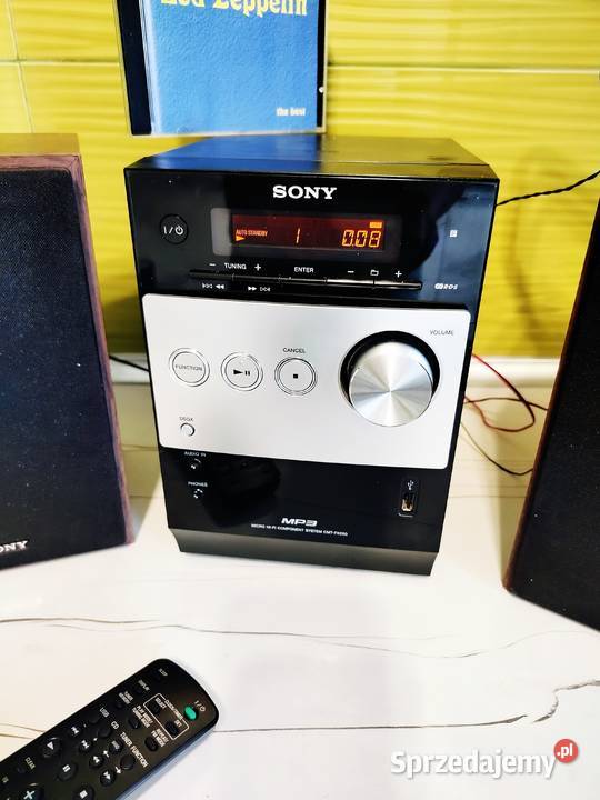 Wieża Sony CMTFX200 CDAudioMP3 CDRRW USB FM sprzedam