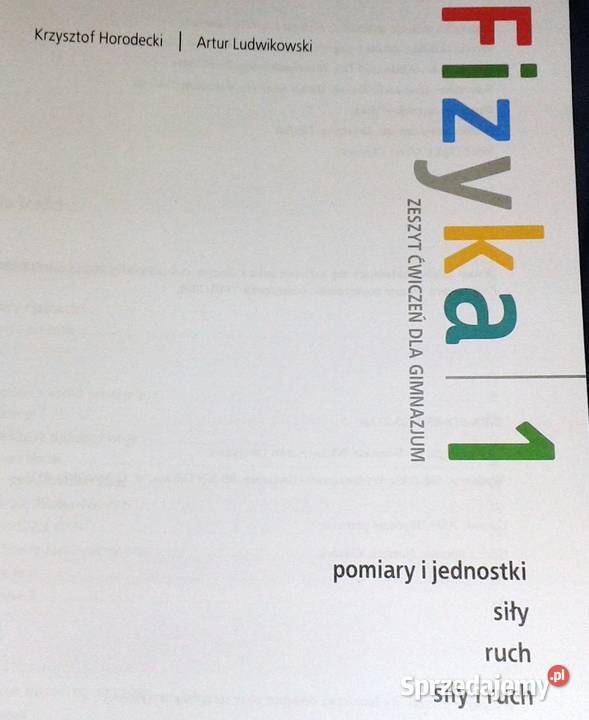 Fizyka 1Pomiary i jednostki siły ruch siły i Pozostałe Chełm