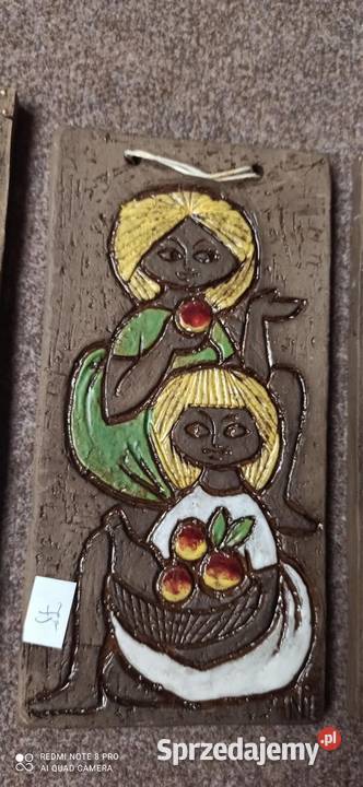 Kafel ceramiczny Bromma szwedzkiego artysty z Gdańsk