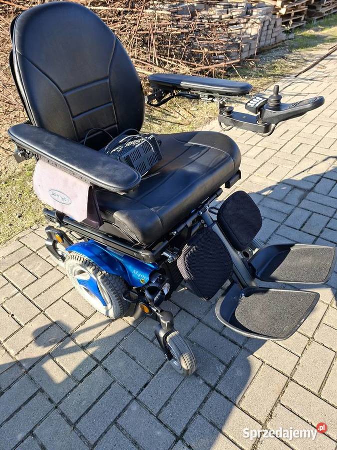 Wózek inwalidzki z napędem siedzisko 62 szerokie Syców