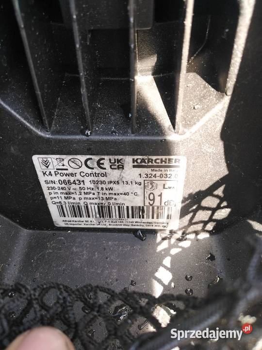 Myjka ciśnieniowa Karcher K4 Power Control Czmoń sprzedam