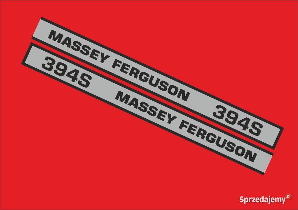Naklejki Massey Ferguson 394s naklejki Bydgoszcz