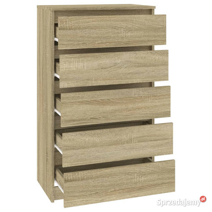 Komoda kolor dąb sonoma 60x36x103 materiał mazowieckie Warszawa