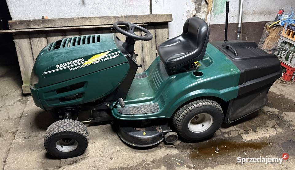 Traktorek kosiarka raiffeisen rasentrac rmh Sznyfin