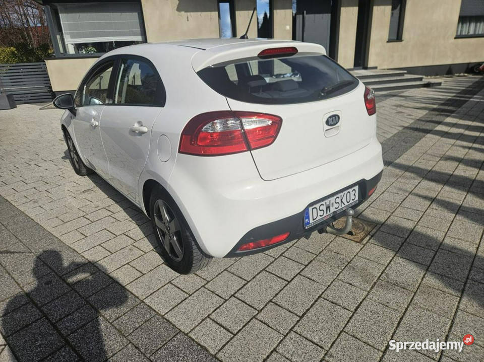 Kia Rio 12 85 klima elektryka zadbany III 2011 Strzegom