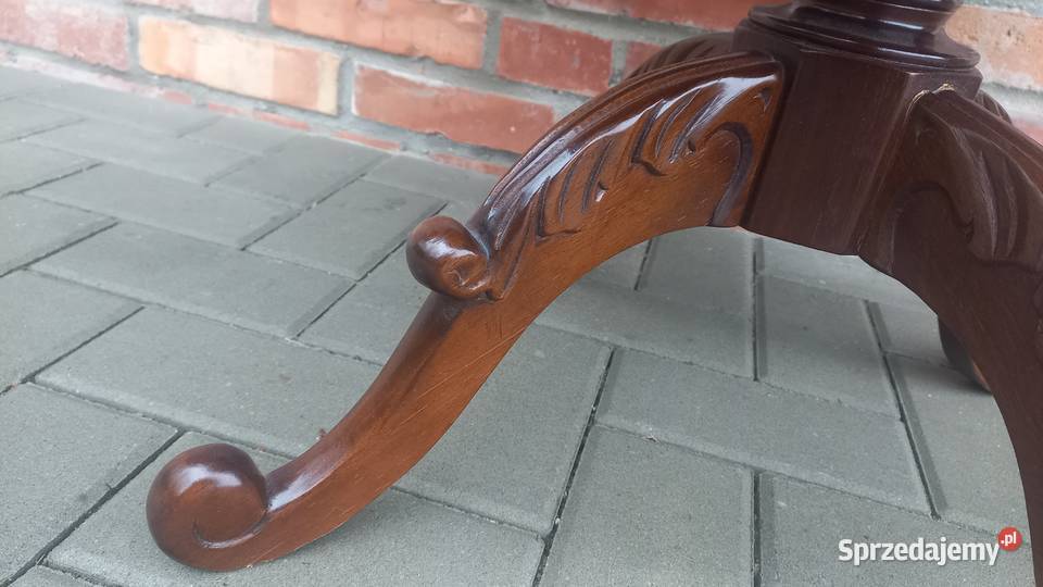 Stolik kawowy okrągły stylowy 697 Gawroniec