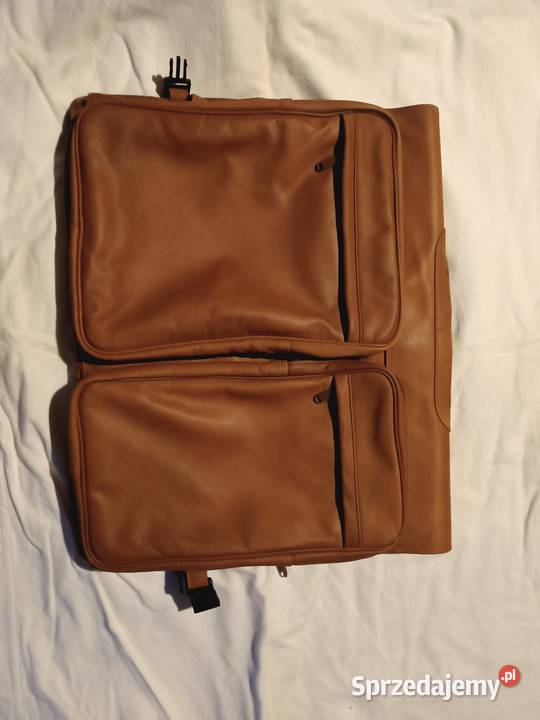 Torba Rowerowa na bagażnik Skóra