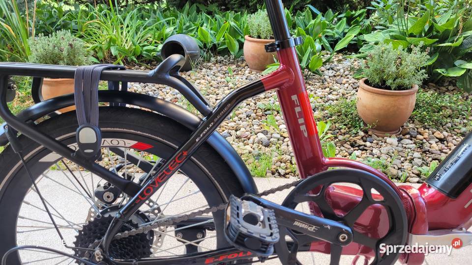 Elektryczny rower składany Lovelec Flip czeski Piotrków Trybunalski sprzedam