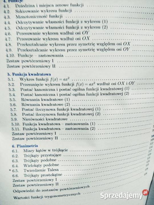 Matematyka Babiański Zakres podstawowy klasa 1 mazowieckie Warszawa sprzedam