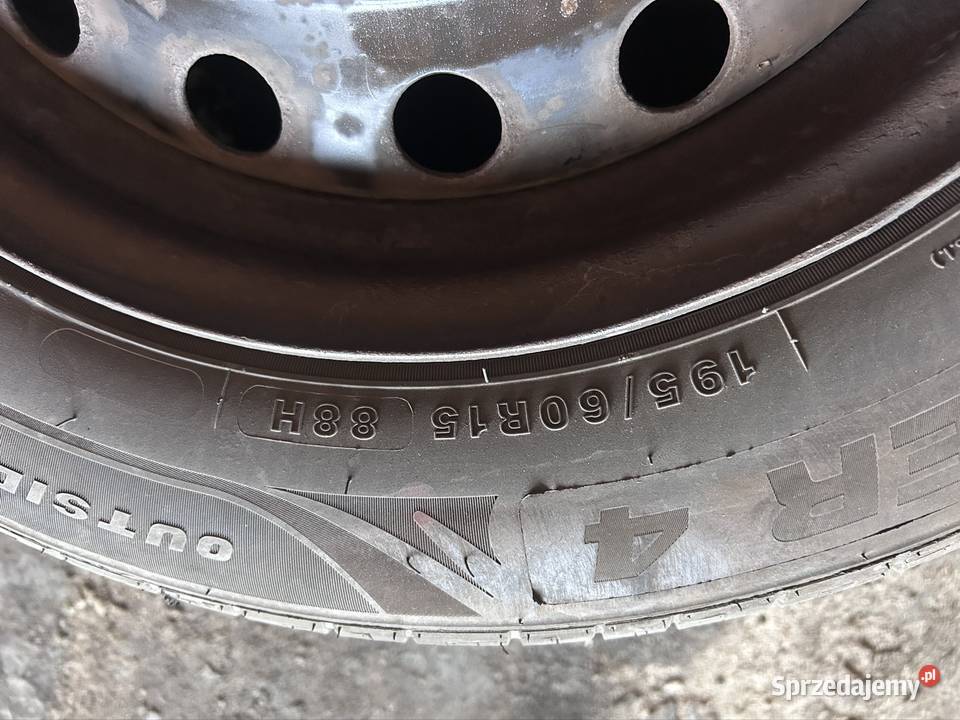 Koła na felgach stalowych 4100 15 Wołomin