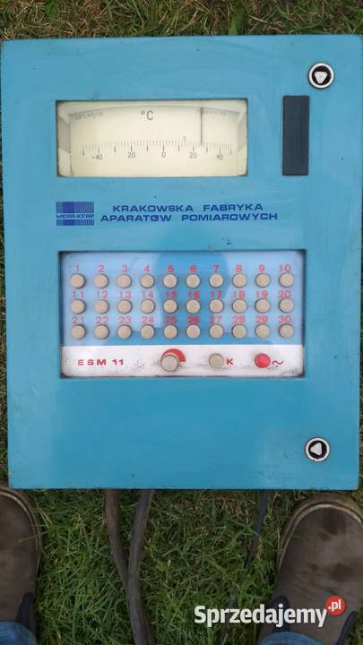 urządzenie termometr do pomiaru temperatury Rumia