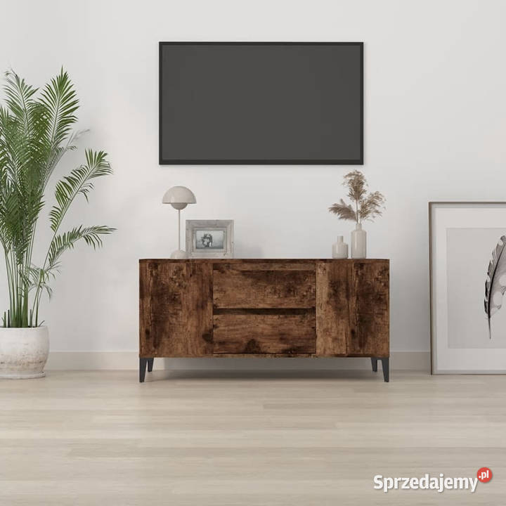 Szafka pod TV przydymiony dąb 102x445x50 Warszawa