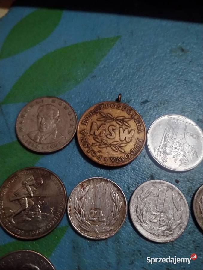 Monety z czasów PRL Busko-Zdrój