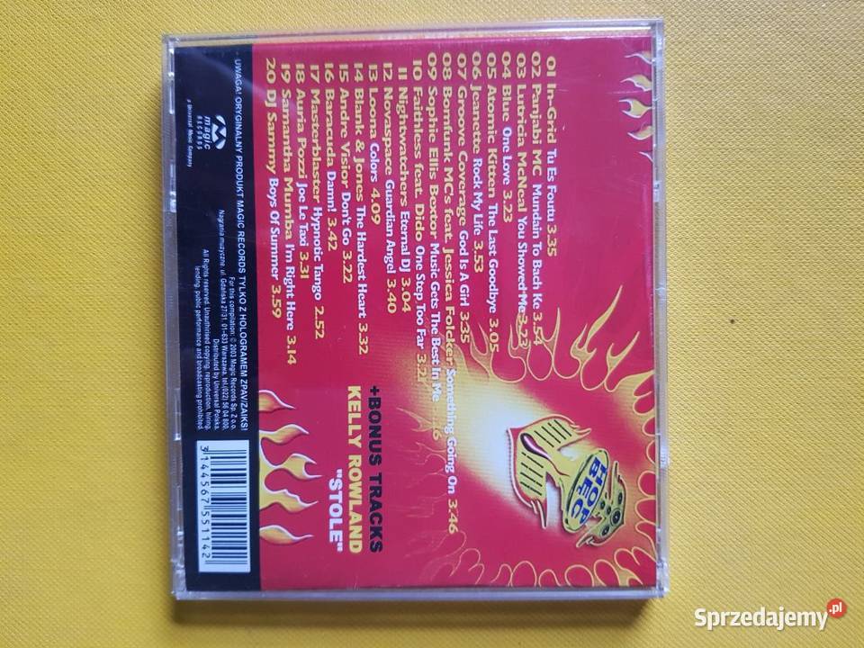 Hop Bęc Vol21 cd muzyka składanka rmf fm Kielce