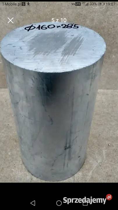 pręt wałek krążek aluminiowy fi 305 Fi 180 fi sprzedam