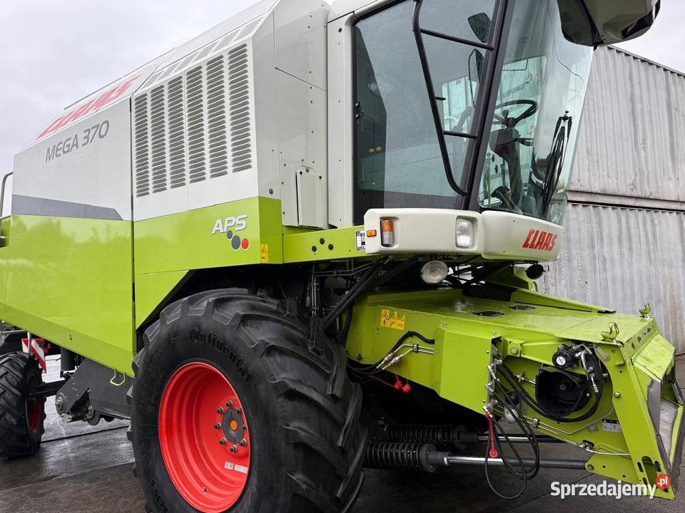 Kombajn zbożowy Claas Mega 370 pro 2007 heder 6m Claas Nowa Ruda