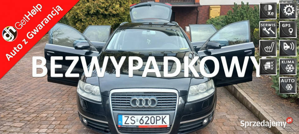 Audi A6 Bezwypadkowy Navi Podgrz fotele Xenony Gdańsk sprzedam