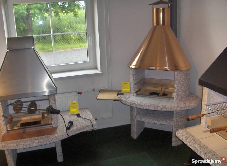 GRILL OGRODOWY NORMAN PIANO daszek nierdz dolnośląskie