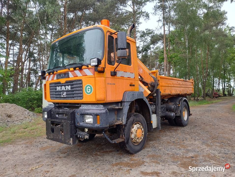 man 19310 specjalny 4x4 kiper i hds wielkopolskie