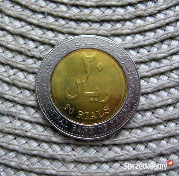 Jemen 20 Riali 2004r ładna Numizmatyka Kalisz