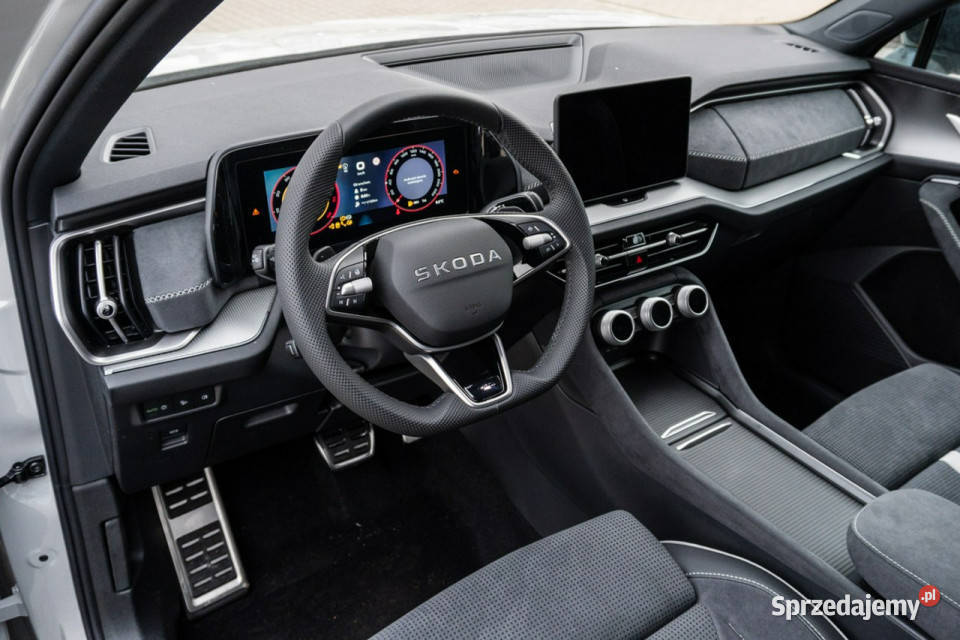 koda Kodiaq Sportline 20 TDI 193 DSG 4x4 II 2024 czujnik deszczu łódzkie Łódź sprzedam