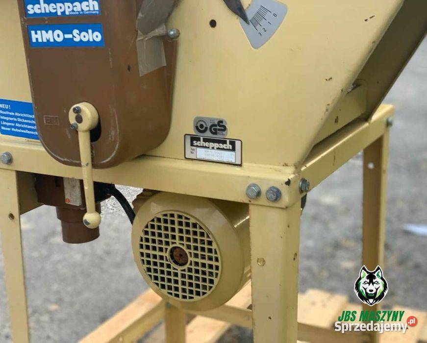 Grubościówka wyrówniarka 260mm Scheppach stan