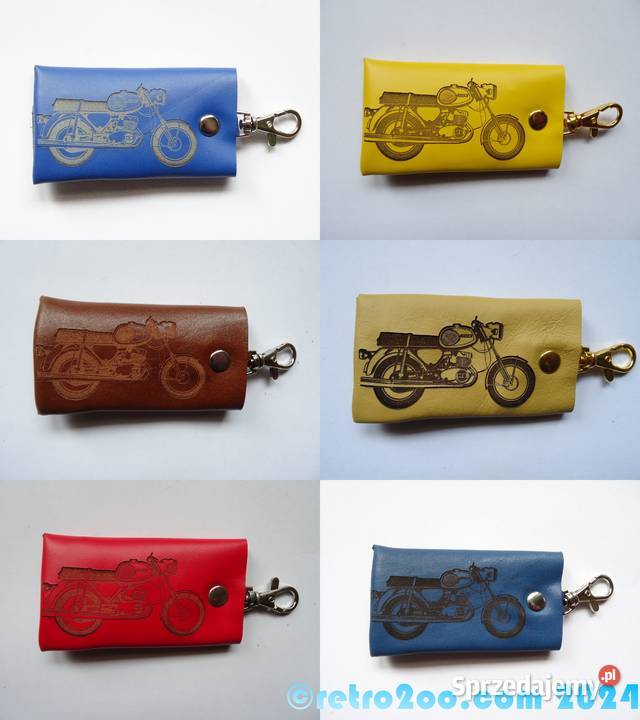 Etui brelok skórzane skóra MZ TS 250 DDR Krosno