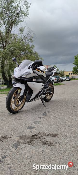 YAMAHA YZF r125 2013r Biała perła Yamaha podlaskie Mońki