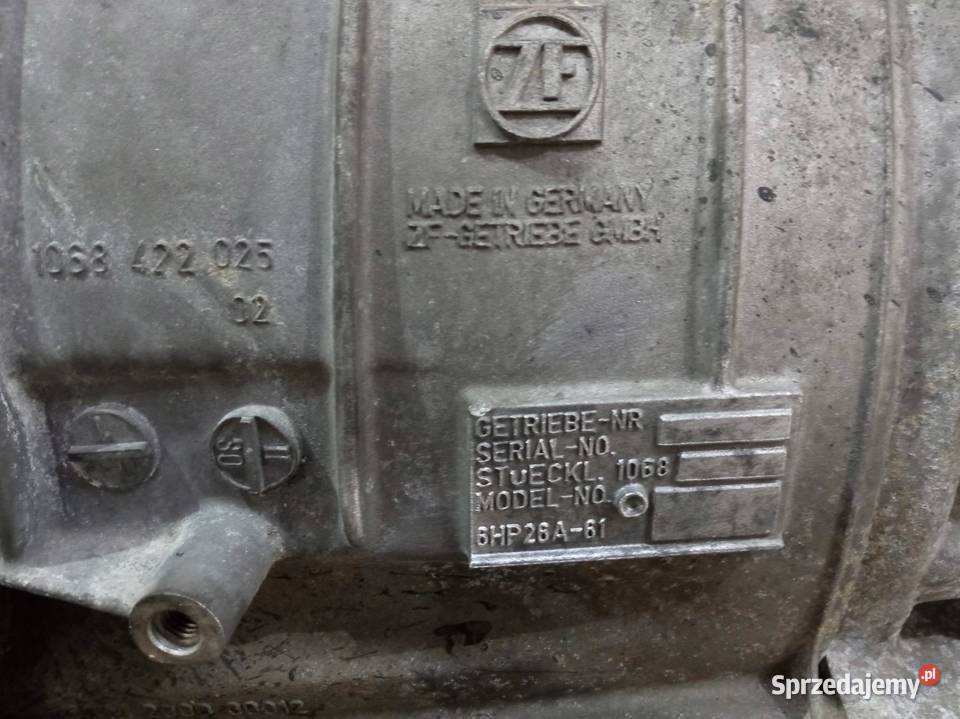 SKRZYNIA BIEGÓW AUTOMATYCZNA 6HP28A GNU 42 MPI