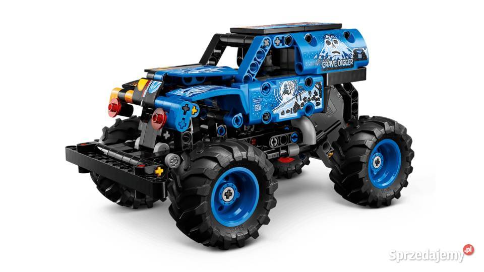 LEGO TECHNIC Monster Jam Grave Digger ogień i Ełk
