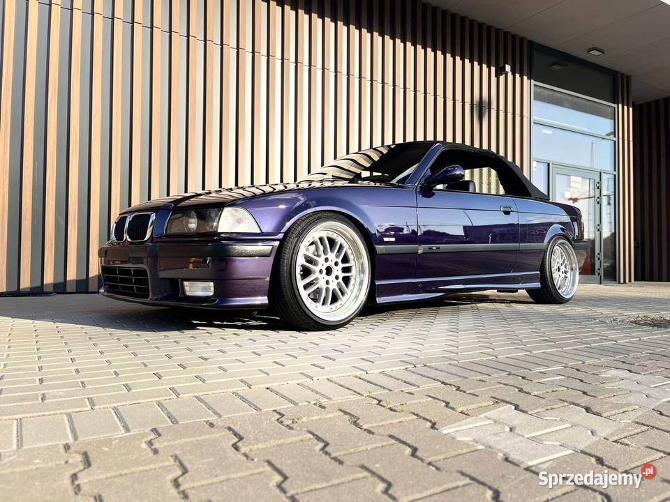 BMW E36 Cabrio Technoviolett r6 320i możliwa zamiana Lubin