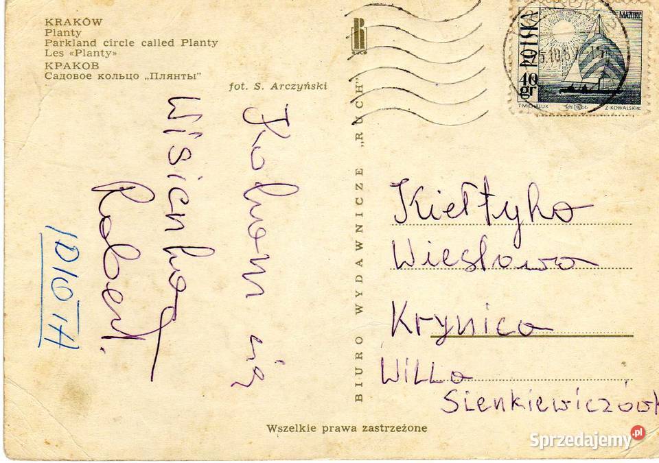 KRAKÓW PLANTY świętokrzyskie Krynki