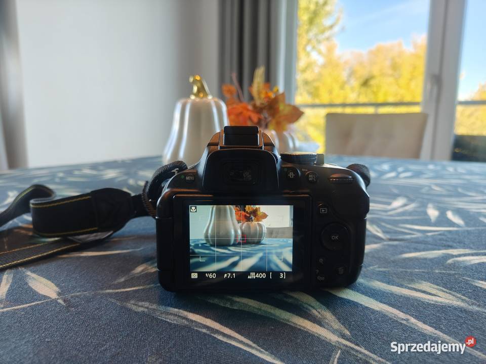 Aparat Nikon D5200 Obiektyw 1855 VR Super Stan Łódź