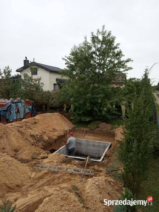 Piwniczka betonowa ziemianka piwnica Mława