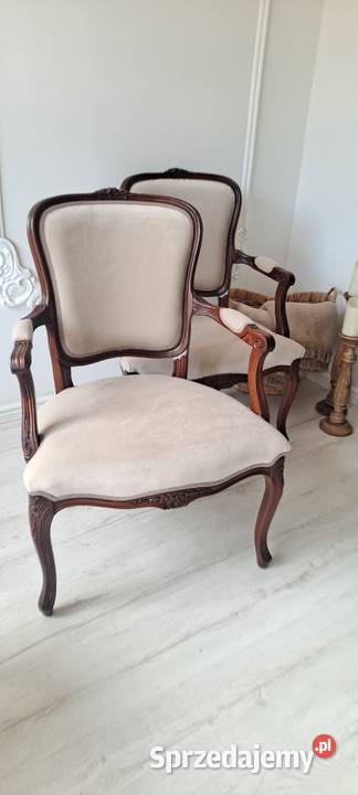 Stylowy fotel krzesło Ludwik Ludwikowski 65cm Szczecin sprzedam