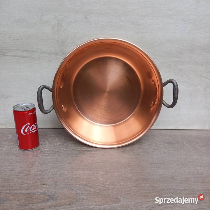 Miedziana misa miedziany garnek do konfitury poj Warszawa