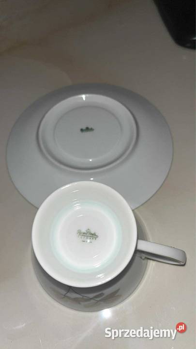 Spodek Seria Schattenrose Rosenthal Model Form Porcelana i szkło