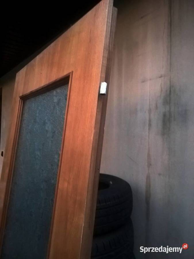 DRZWI wewn 80x200 Prawe Drewno Naturalne SOSNA Łaskarzew