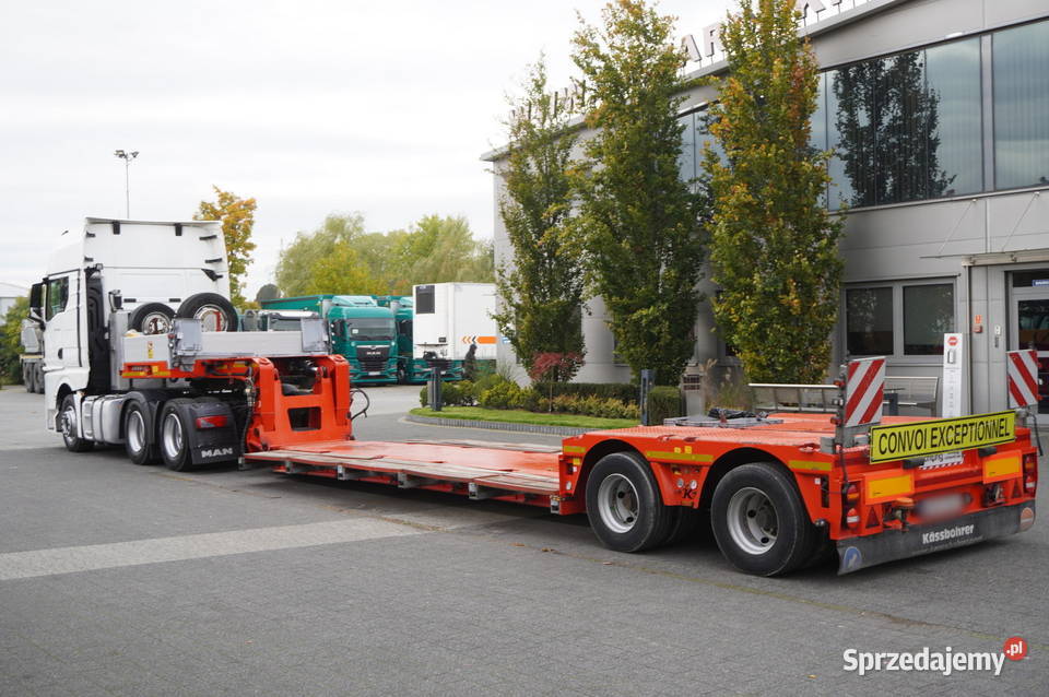 MAN TGX 28510 62 Naczepa niskopodwoziowa tachograf Kraków