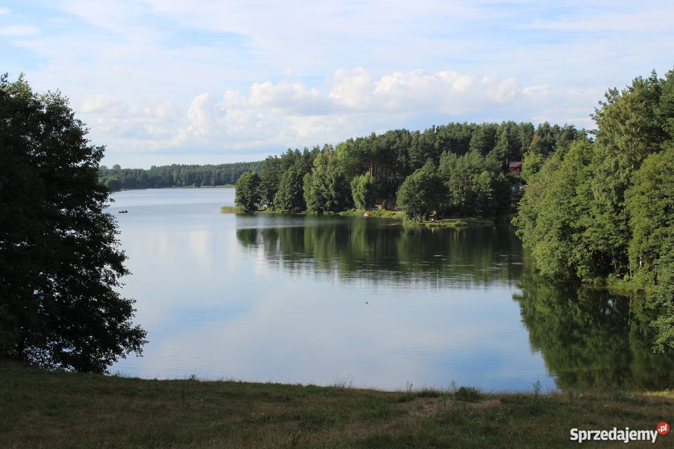 Borkowo domek letniskowy jeziorem taras Domy pomorskie