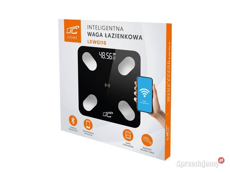 Inteligentna waga łazienkowa FITNESS analityczna Kielce